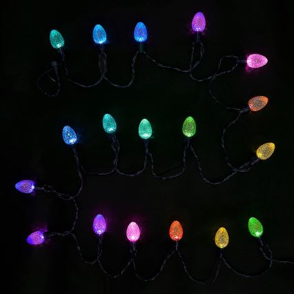 Twinkly - LED RGB Stmívatelný venkovní vánoční řetěz FACETED 80xLED 26,5 m IP44 Wi-Fi