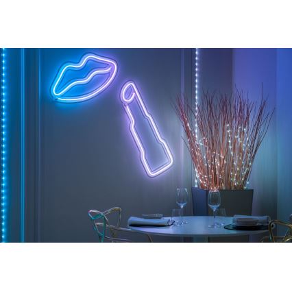 Twinkly - LED RGB Stmívatelný pásek DOTS 60xLED 3 m Wi-Fi USB