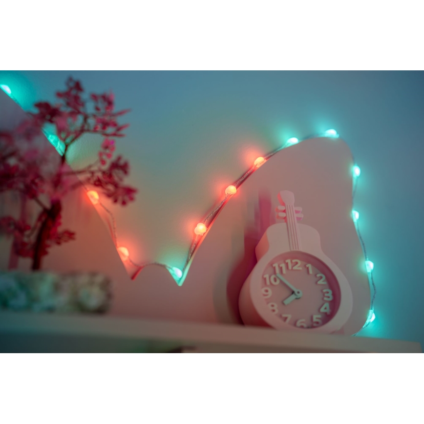 Twinkly - LED RGB Stmívatelný  řetěz CANDIES 100xLED 8 m USB Wi-Fi
