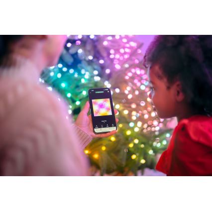 Twinkly - LED RGB Stmívatelný  řetěz CANDIES 200xLED 14 m USB Wi-Fi