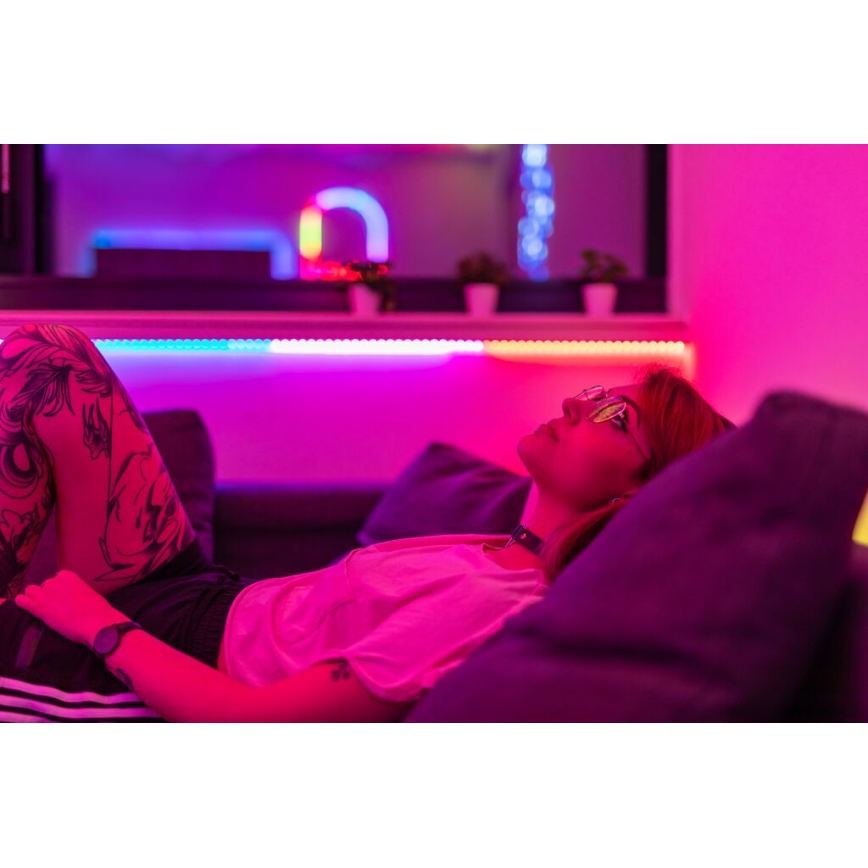 Twinkly - LED RGB Prodlužovací stmívatelný pásek LINE 100xLED 1,5 m Wi-Fi