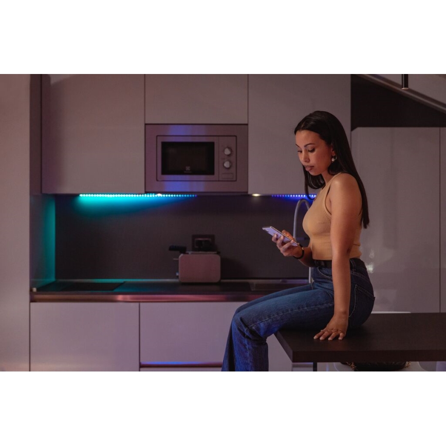 Twinkly - LED RGB Prodlužovací stmívatelný pásek LINE 100xLED 1,5 m Wi-Fi