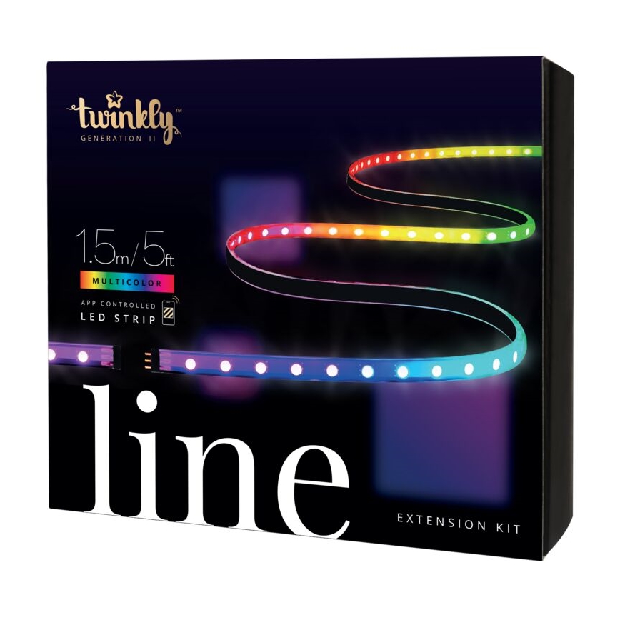 Twinkly - LED RGB Prodlužovací stmívatelný pásek LINE 100xLED 1,5 m Wi-Fi