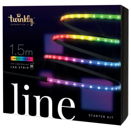 Twinkly - LED RGB Stmívatelný pásek LINE 100xLED 1,5 m Wi-Fi