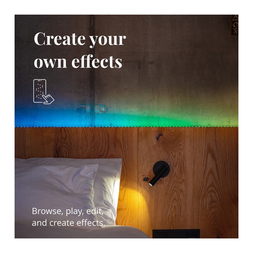 Twinkly - LED RGB Stmívatelný pásek LINE 100xLED 1,5 m Wi-Fi