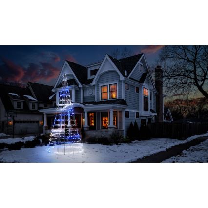 Twinkly - LED RGBW Stmívatelný venkovní vánoční stromek LIGHT TREE 1000xLED 6 m IP44 Wi-Fi