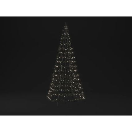 Twinkly - LED RGBW Stmívatelný venkovní vánoční stromeček LIGHT TREE 450xLED 3m IP44 Wi-Fi