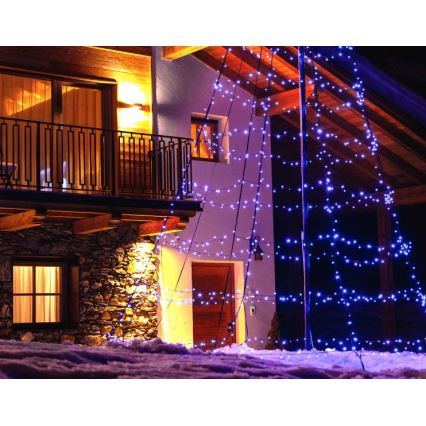 Twinkly - LED RGBW Stmívatelný venkovní vánoční stromeček LIGHT TREE 450xLED 3m IP44 Wi-Fi