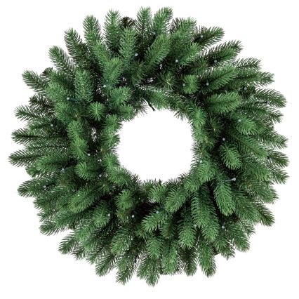 Twinkly - LED RGB Stmívatelný vánoční věnec PRE-LIT WREATH 50xLED pr. 61cm Wi-Fi