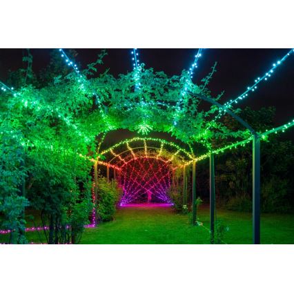 Twinkly - LED RGB Stmívatelný venkovní vánoční řetěz STRINGS 100xLED 11,5m IP44 Wi-Fi