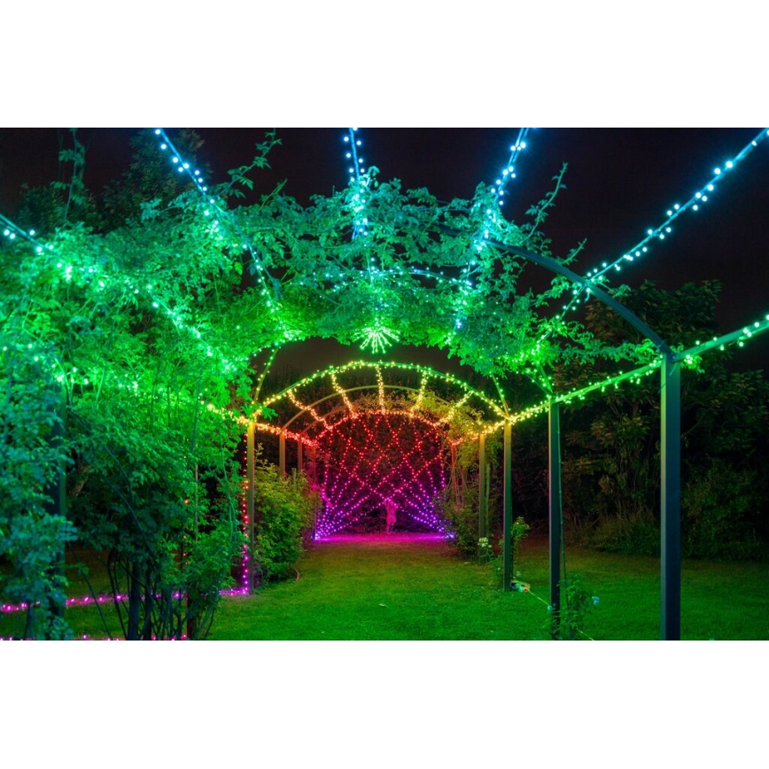 Twinkly - LED RGB Stmívatelný venkovní vánoční řetěz STRINGS 100xLED 11,5m IP44 Wi-Fi