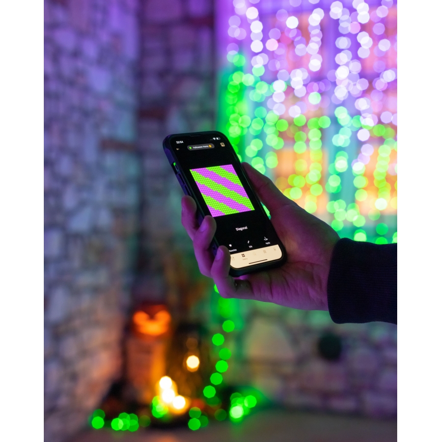Twinkly - LED RGBW Stmívatelný venkovní vánoční řetěz STRINGS 250xLED 23,5m IP44 Wi-Fi