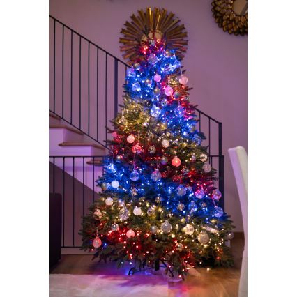 Twinkly - LED RGBW Stmívatelný venkovní vánoční řetěz STRINGS 250xLED 23,5m IP44 Wi-Fi