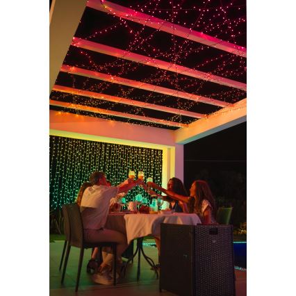 Twinkly - LED RGBW Stmívatelný venkovní vánoční řetěz STRINGS 250xLED 23,5m IP44 Wi-Fi