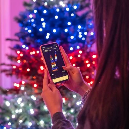 Twinkly - LED RGBW Stmívatelný venkovní vánoční řetěz STRINGS 250xLED 23,5m IP44 Wi-Fi