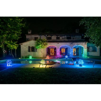 Twinkly - LED RGB Stmívatelný venkovní vánoční řetěz STRINGS 250xLED 23,5m IP44 Wi-Fi