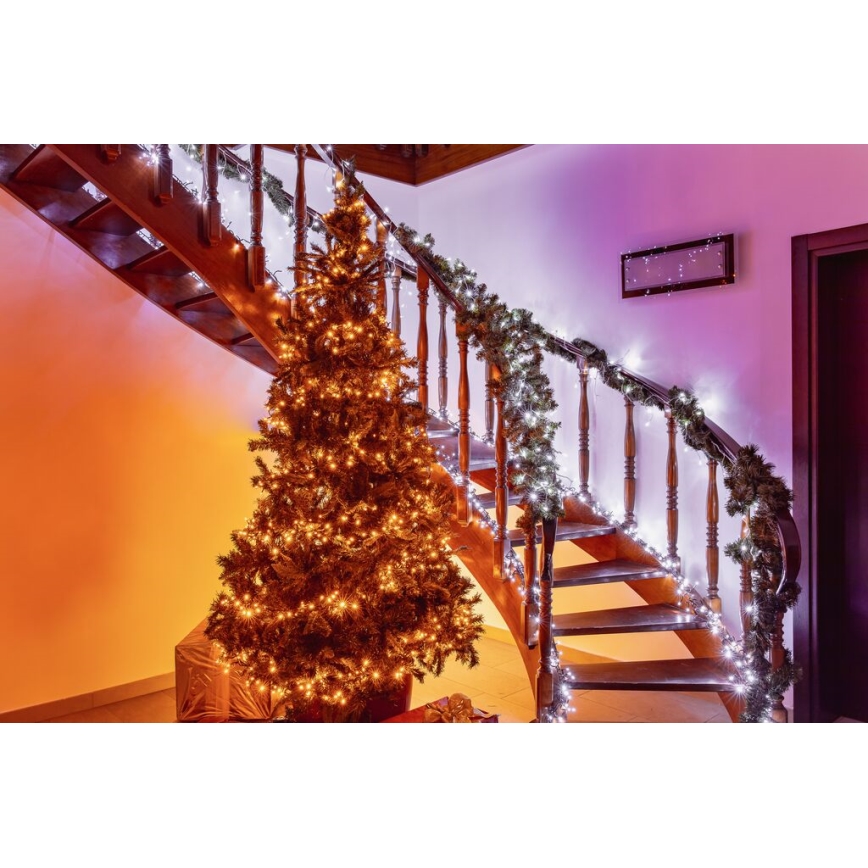 Twinkly - LED Stmívatelný venkovní vánoční řetěz STRINGS 400xLED 35,5m IP44 Wi-Fi