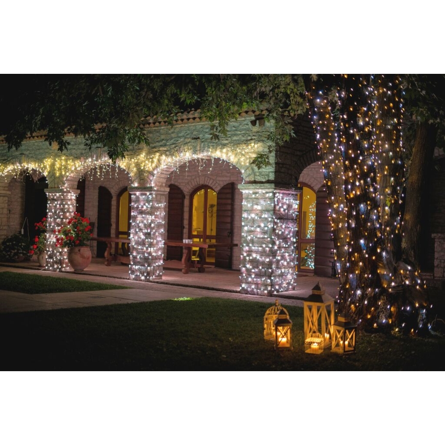 Twinkly - LED Stmívatelný venkovní vánoční řetěz STRINGS 400xLED 35,5m IP44 Wi-Fi