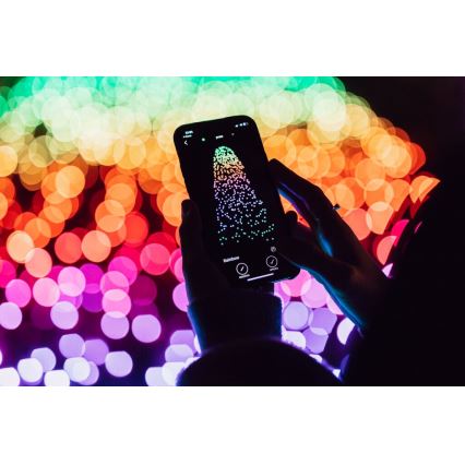 Twinkly - LED RGB Stmívatelný venkovní vánoční řetěz STRINGS 400xLED 35,5m IP44 Wi-Fi