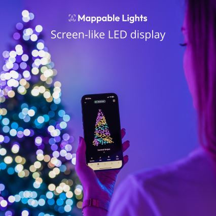 Twinkly - LED RGB Stmívatelný venkovní vánoční řetěz STRINGS 750xLED 63,5m IP44 Wi-Fi