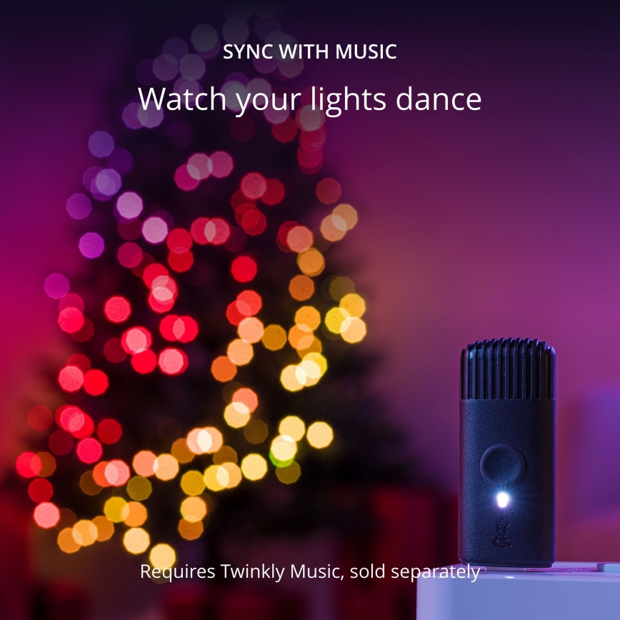 Twinkly - LED RGB Stmívatelný venkovní vánoční řetěz STRINGS 750xLED 63,5m IP44 Wi-Fi