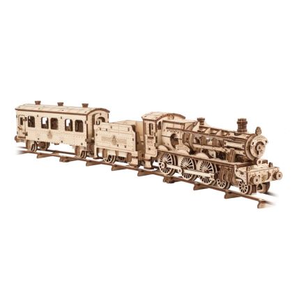 Ugears - 3D dřevěné mechanické puzzle Harry Potter Bradavický expres