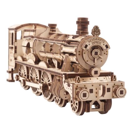 Ugears - 3D dřevěné mechanické puzzle Harry Potter Bradavický expres