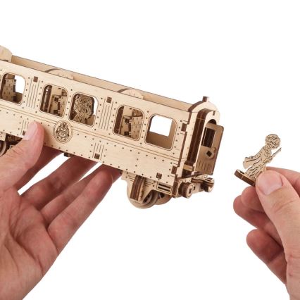 Ugears - 3D dřevěné mechanické puzzle Harry Potter Bradavický expres