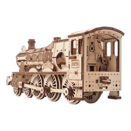 Ugears - 3D dřevěné mechanické puzzle Harry Potter Bradavický expres