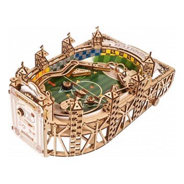 Ugears - 3D dřevěné mechanické puzzle Harry Potter Quidditch Pinball