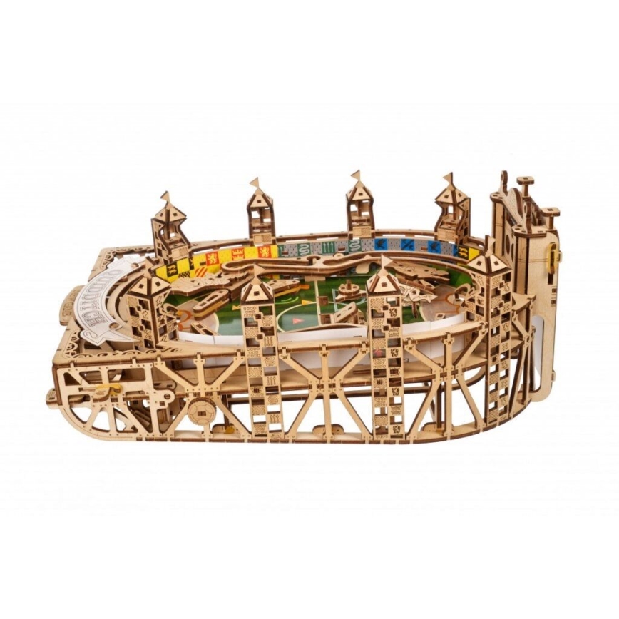 Ugears - 3D dřevěné mechanické puzzle Harry Potter Quidditch Pinball