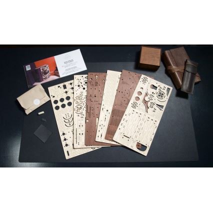 Ugears - 3D dřevěné mechanické puzzle Kniha tajemství