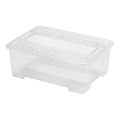 Úložný box TEX BOX 10 l čirá