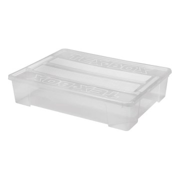 Úložný box TEX BOX 60 l čirá