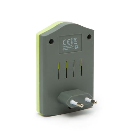 Ultrazvukový odpuzovač hlodavců 1,3W/230V zelená