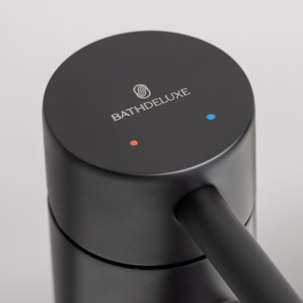 Umyvadlová baterie RINGSTED 17,8 cm matná černá