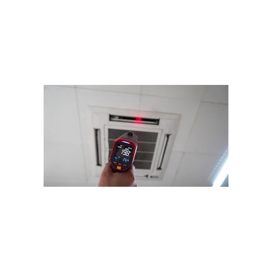 Uni-T - Infračervený bezkontaktní teploměr 1x9V 6LR61 1300°C