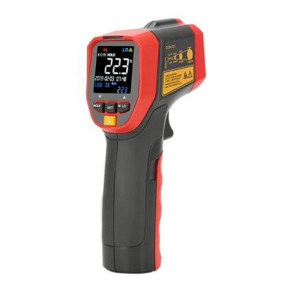 Uni-T - Infračervený bezkontaktní teploměr 1x9V 6LR61 600°C