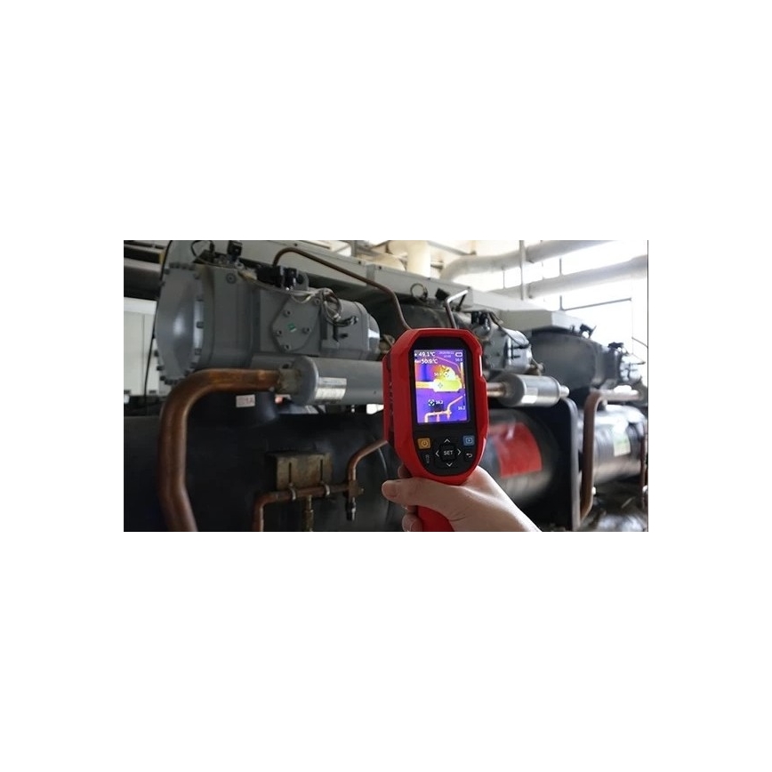 Uni-T - Termokamera 5000 mAh 320x240 px 3,6V IP65