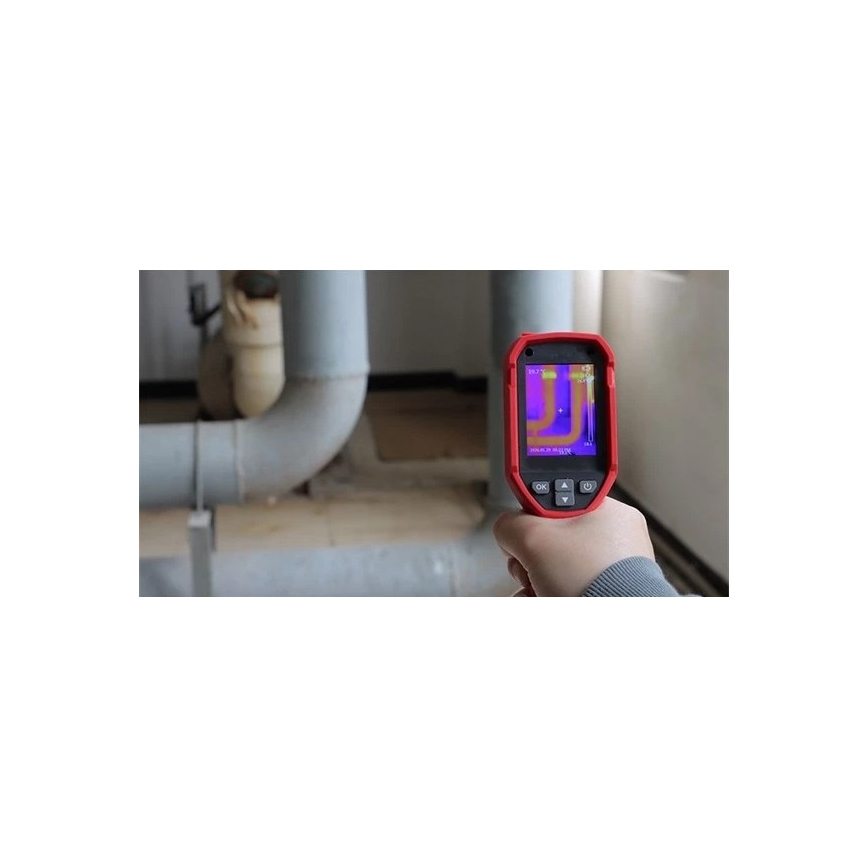 Uni-T - Termokamera 5000 mAh 320x240 px 3,6V IP65
