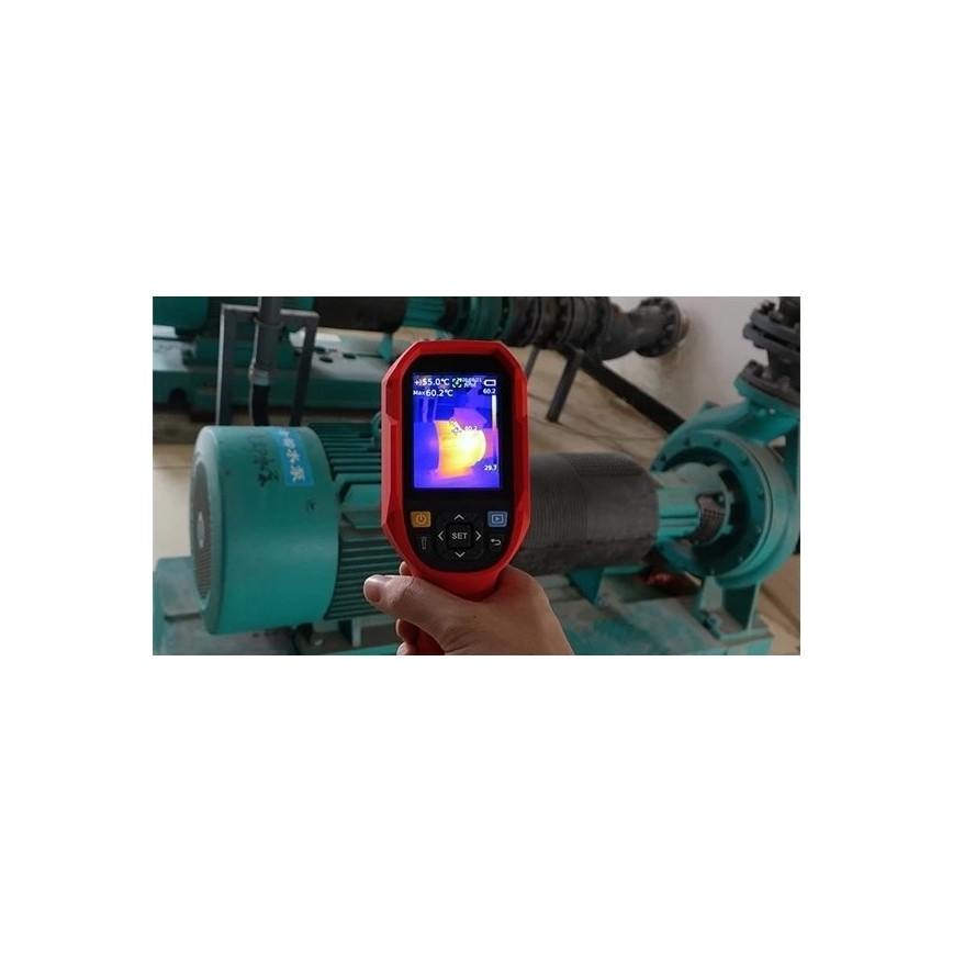 Uni-T - Termokamera 5000 mAh 320x240 px 3,6V IP65