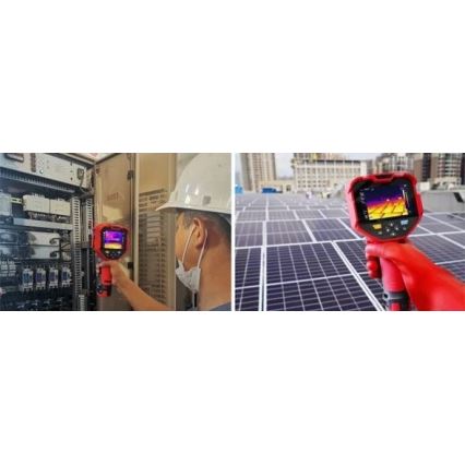 Uni-T - Termokamera 5200 mAh 384x288 px 3,7V Wi-Fi IP54