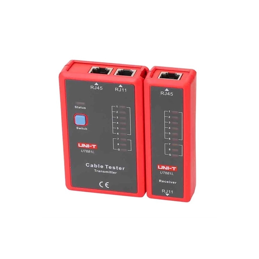 Uni-T - Tester kabelu 9V 1x6LR61