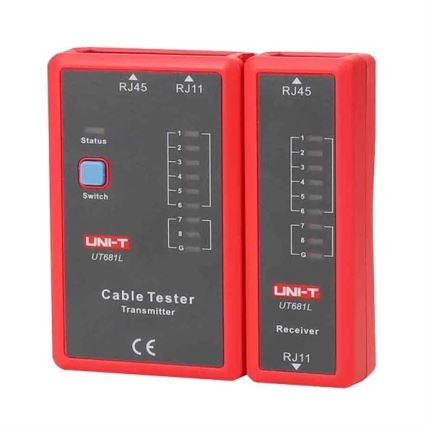 Uni-T - Tester kabelu 9V 1x6LR61