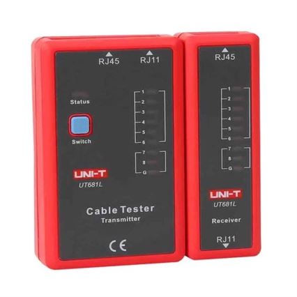 Uni-T - Tester kabelu 9V 1x6LR61
