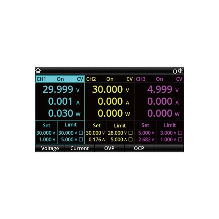 Uni-T UDP3305S-E - Laboratorní zdroj UDP3305S-E 0-30V/0-6A