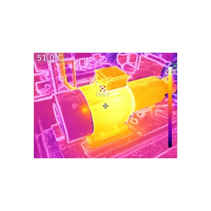 Uni-T UTi720V - Termokamera 5200 mAh 640x480 px 3,7V IP54