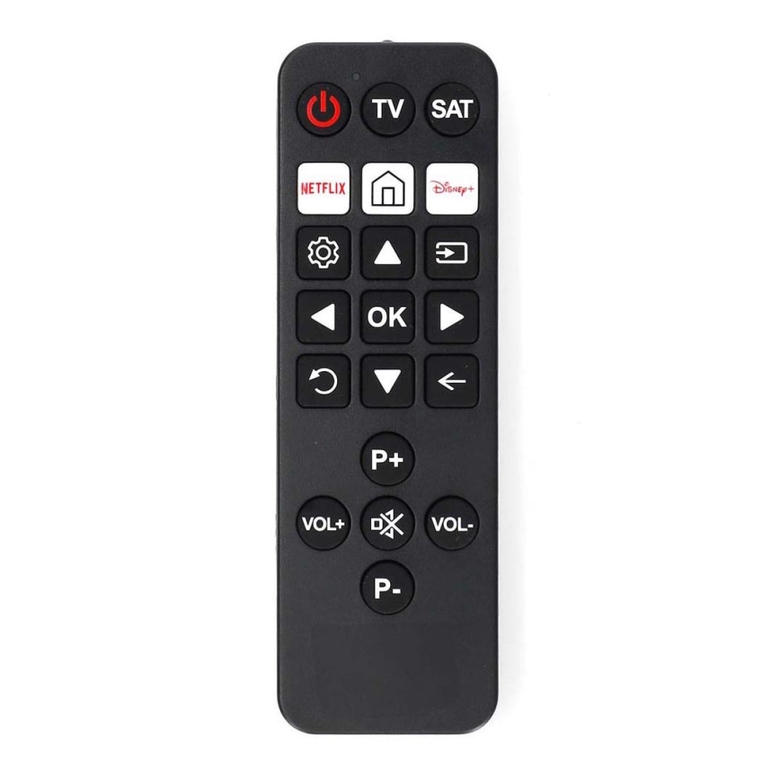Univerzální dálkové ovládání pro TV 2xAAA
