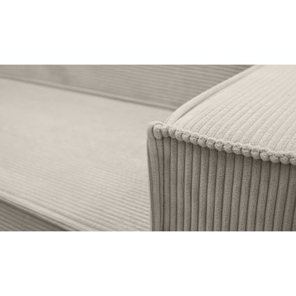 Univerzální rohová rozkládací sedací souprava do U LONDON béžová