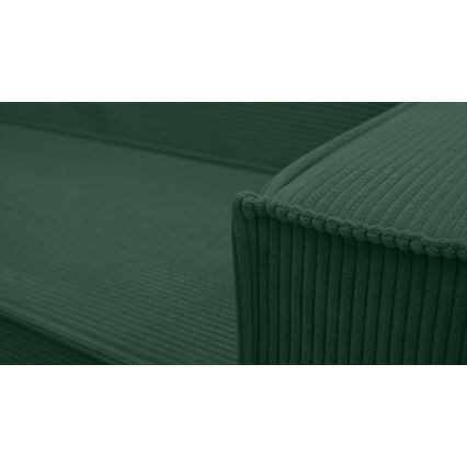 Univerzální rohová rozkládací sedací souprava do U LONDON zelená